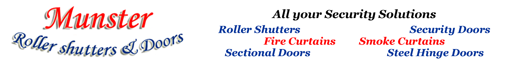 Munster Roller Shutter and Doors
